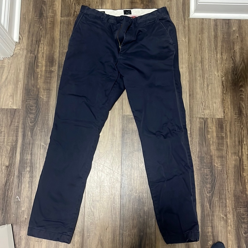 J Crew fleece lined pants men’s size 33/32